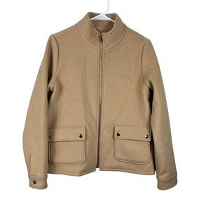 Joie Wool Blend Tan Coat Size Small Minimalist
